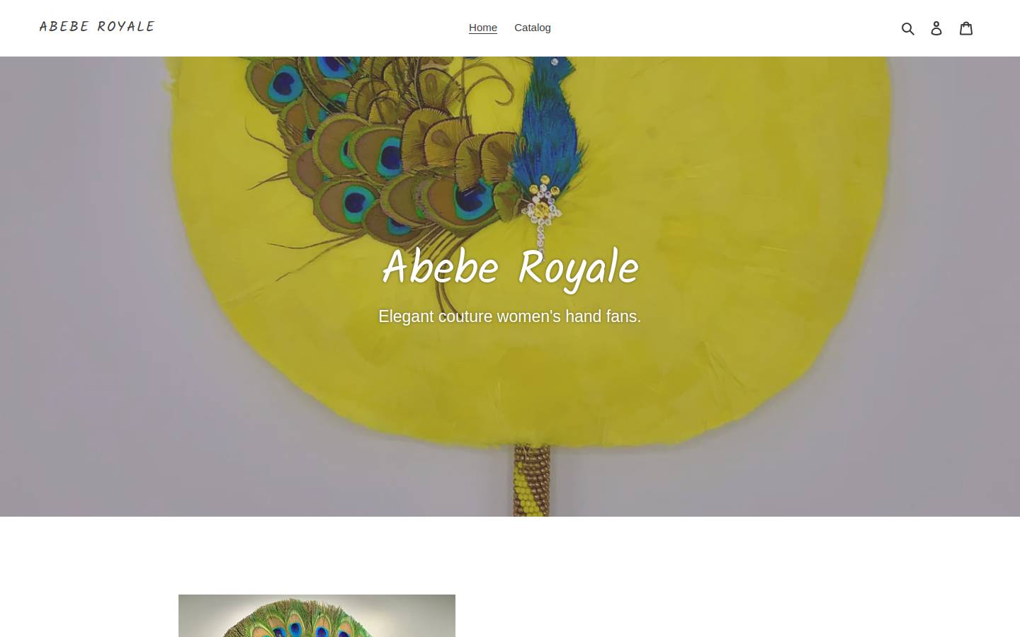 abeberoyale.com homepage screenshot