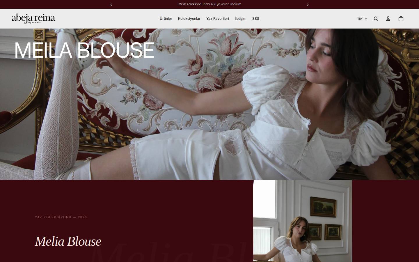 abejareina.co homepage screenshot