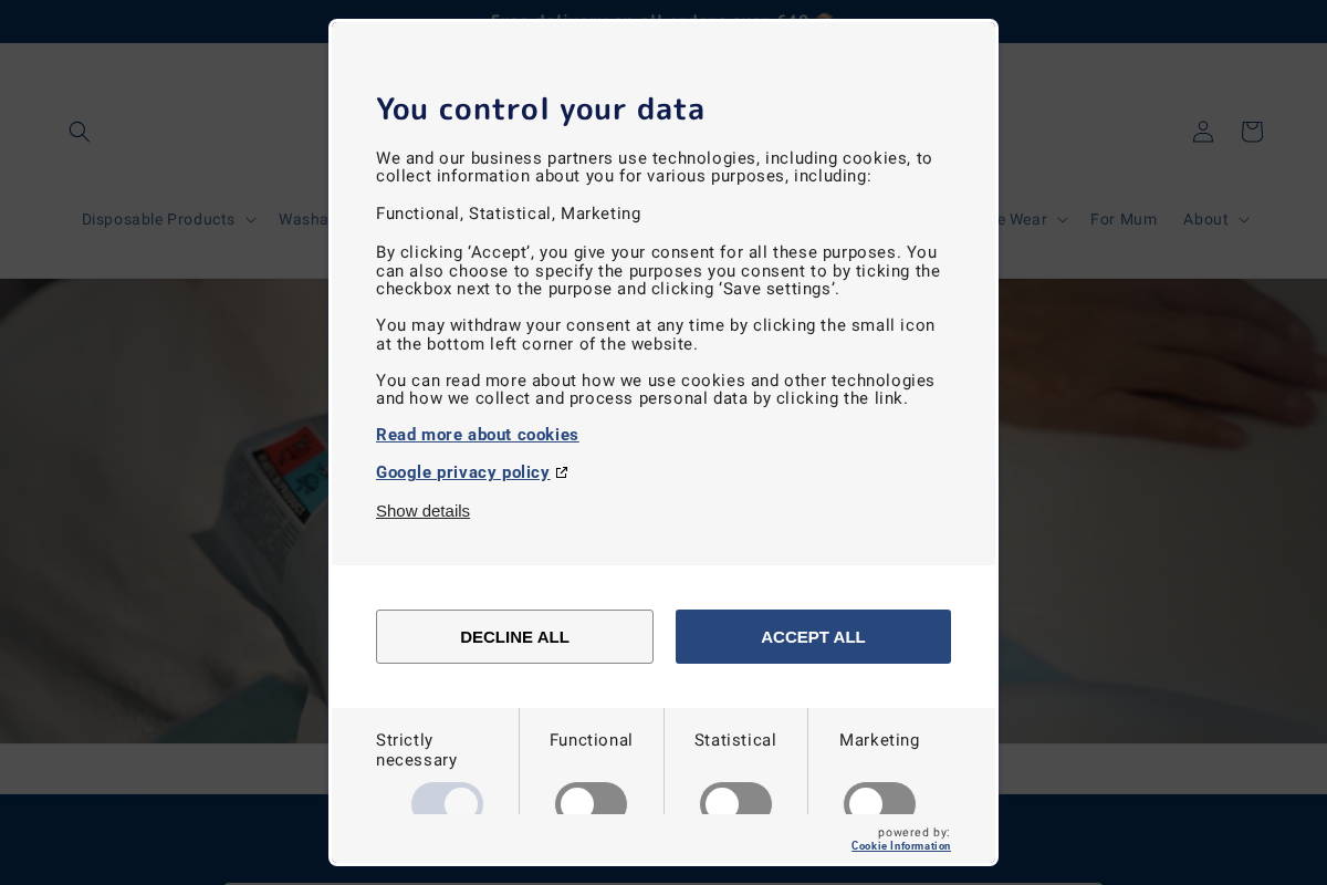Abena Online UK homepage screenshot