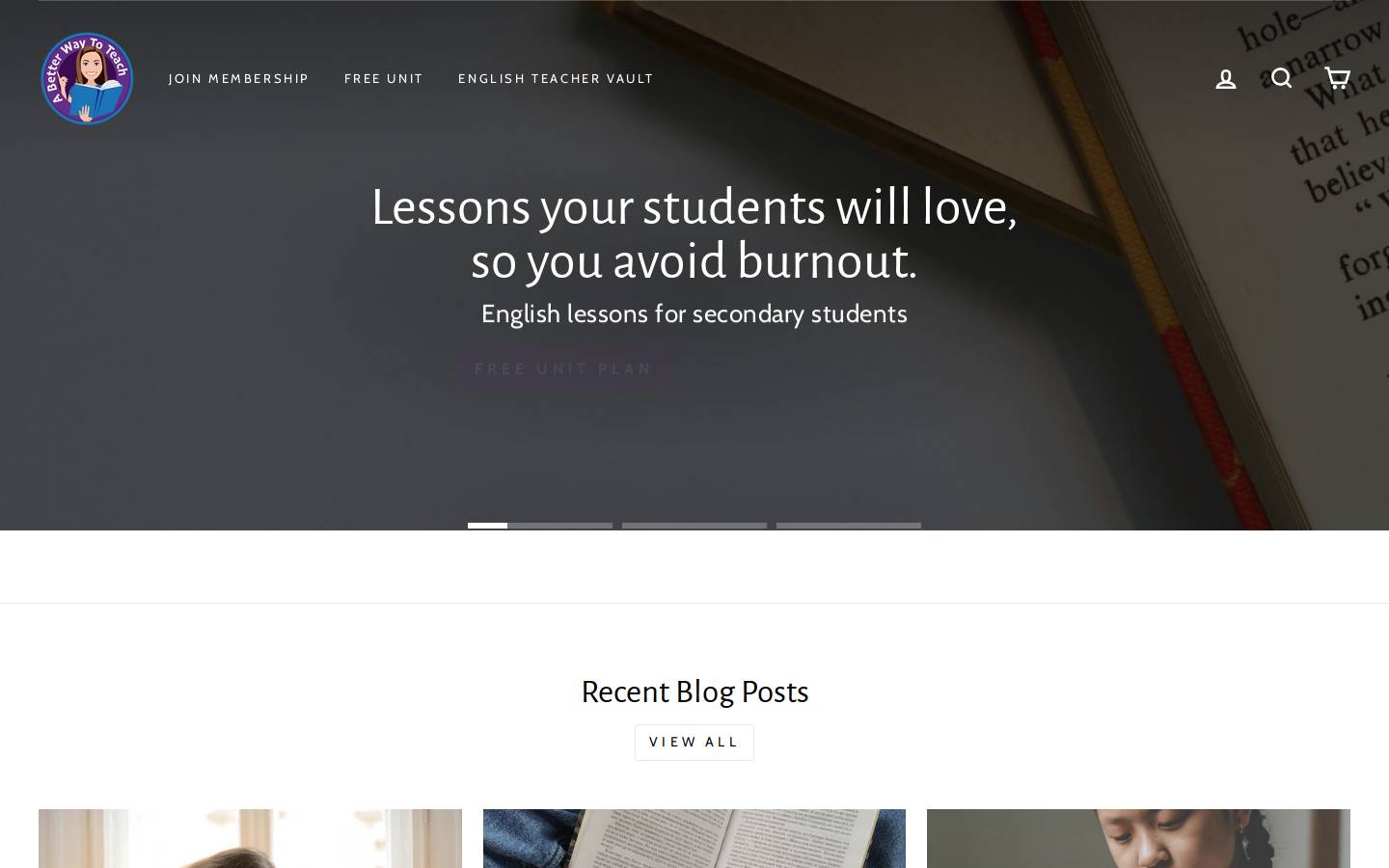 abetterwaytoteach.com homepage screenshot