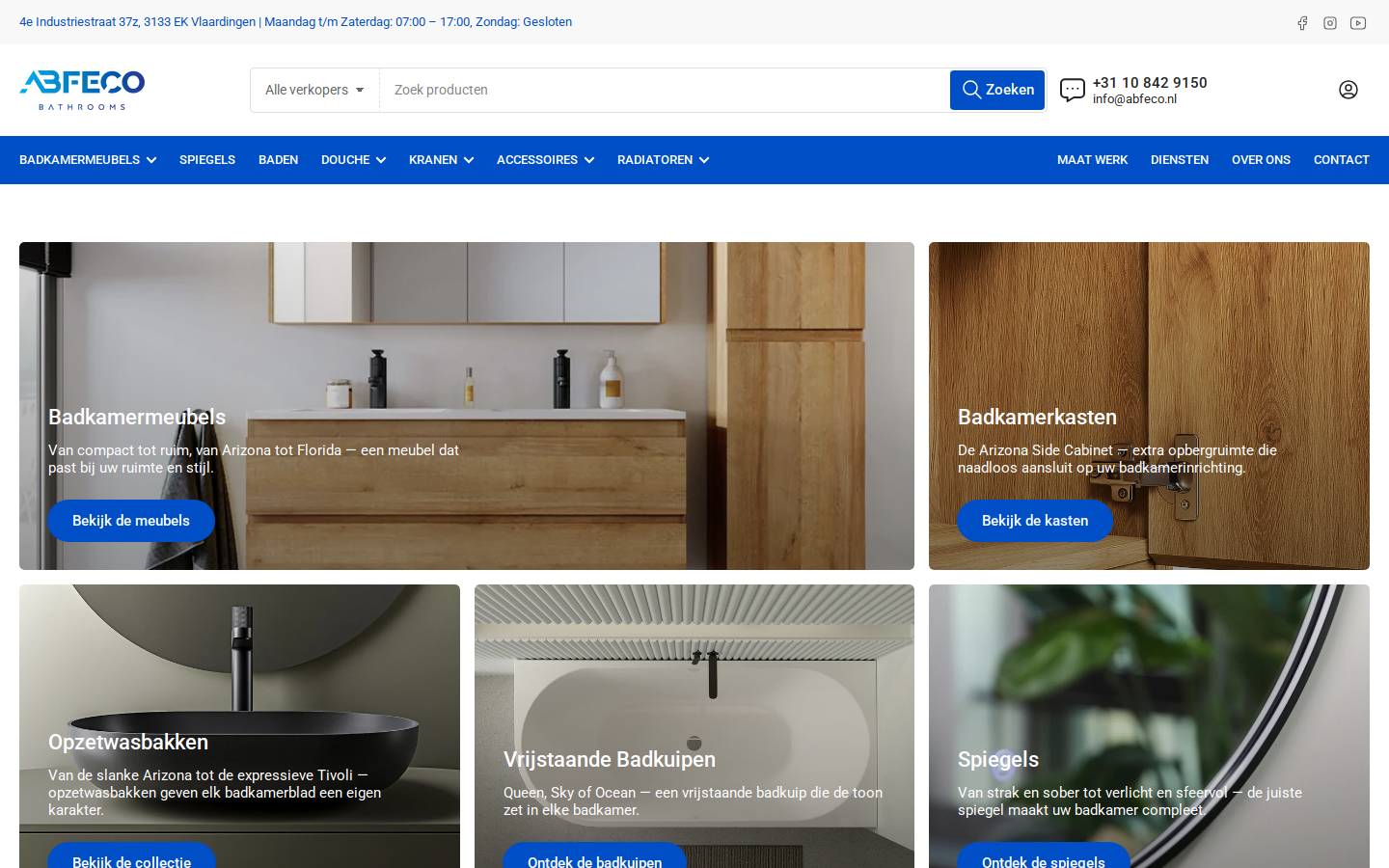 abfeco.com homepage screenshot