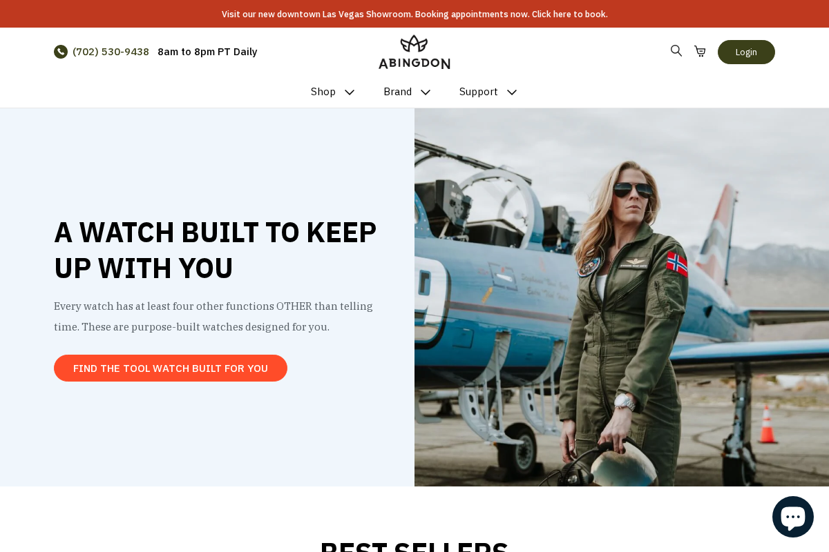 The Abingdon Co. homepage screenshot