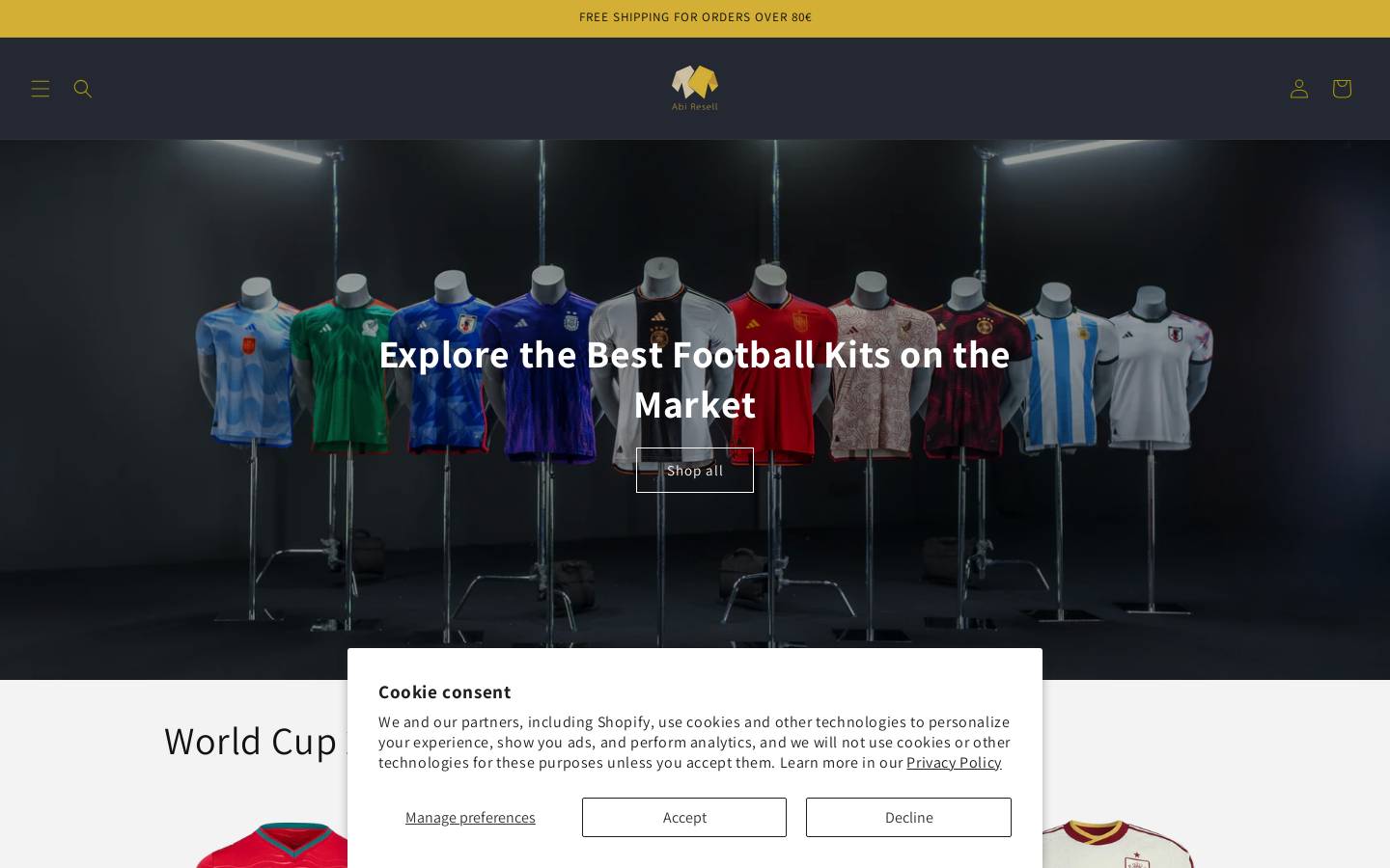 abiresell.com homepage screenshot