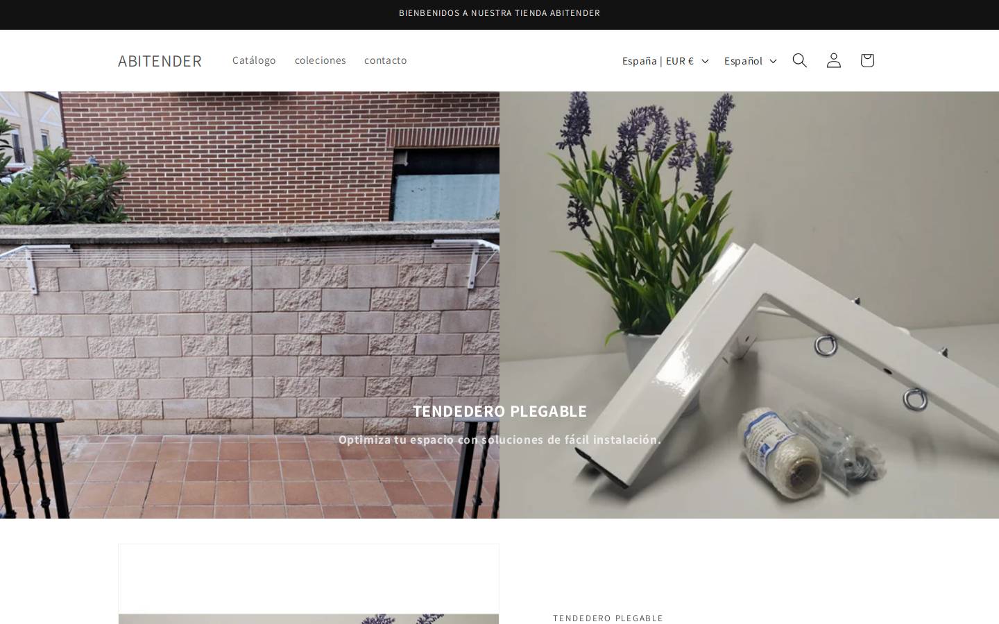 abitender.com homepage screenshot