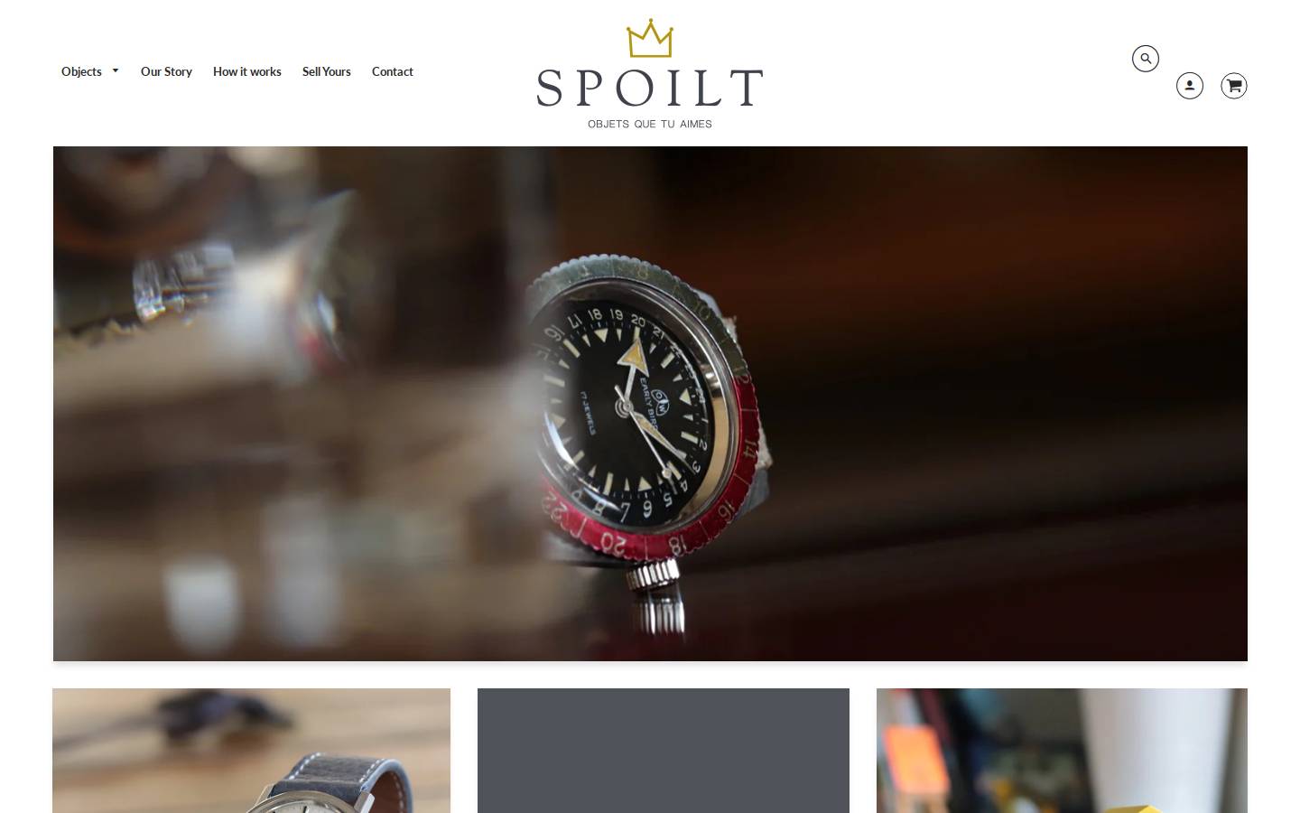 abitspoilt.com homepage screenshot