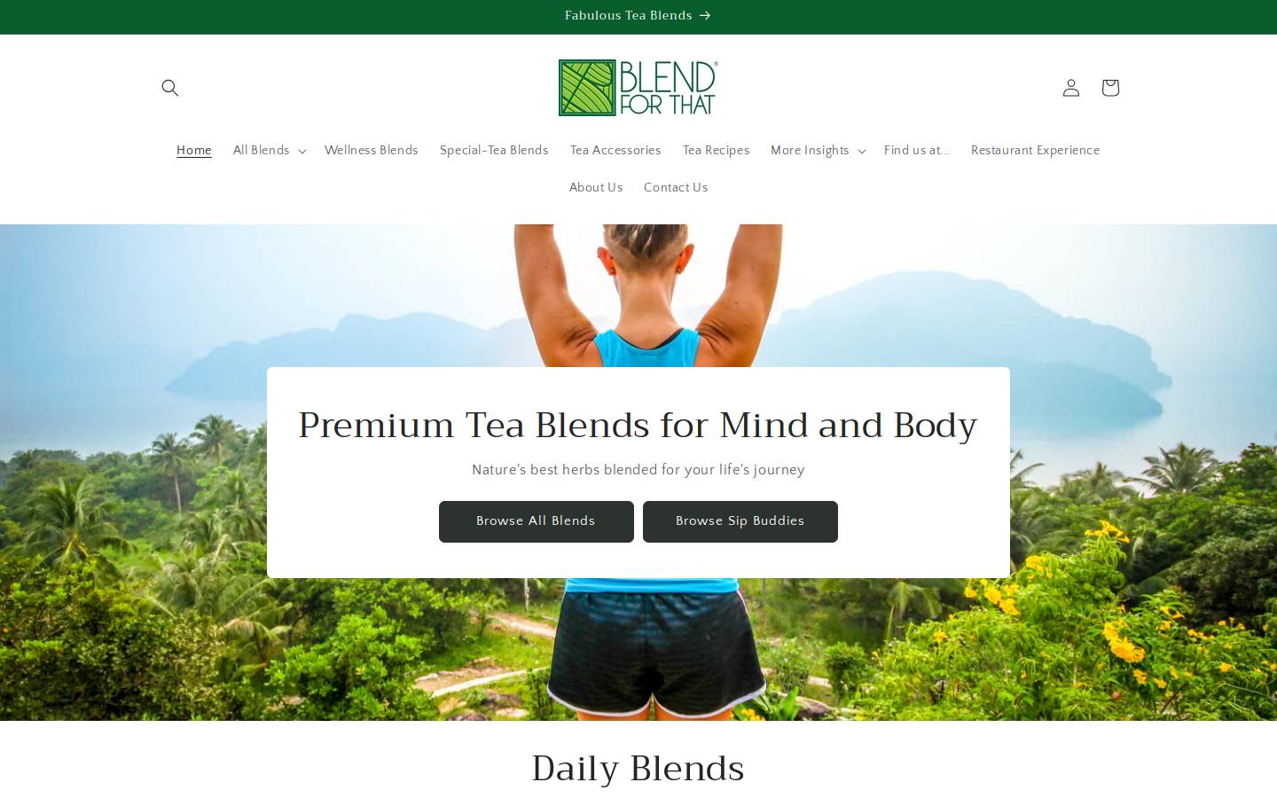 ablendforthat.com homepage screenshot