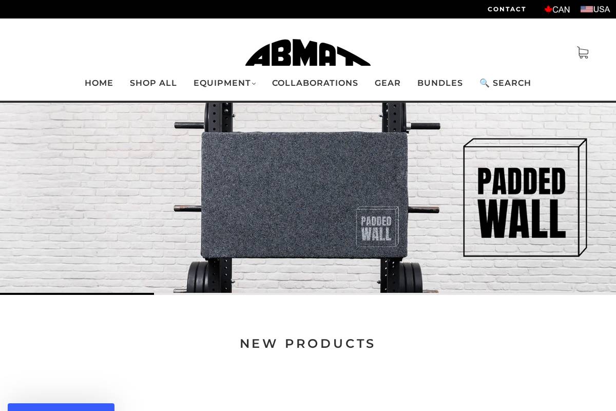 abmat.com homepage screenshot