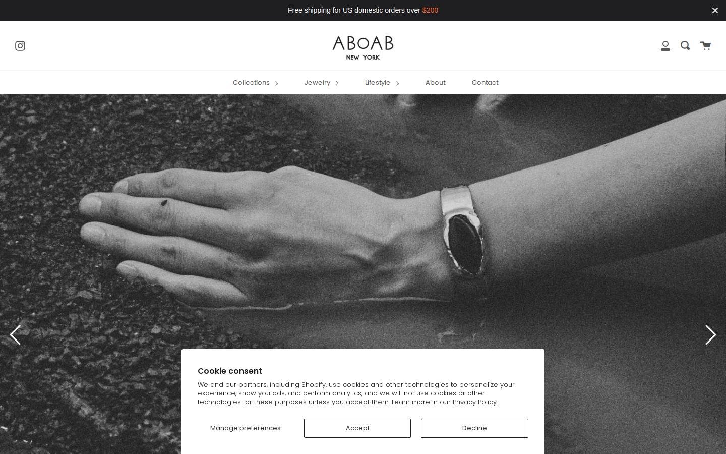 aboabstudio.com homepage screenshot