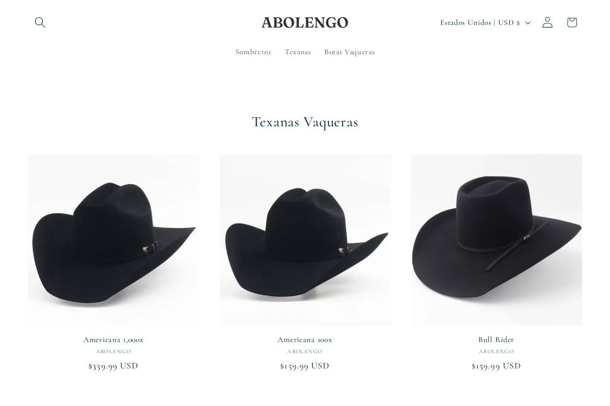 abolengo.com homepage screenshot
