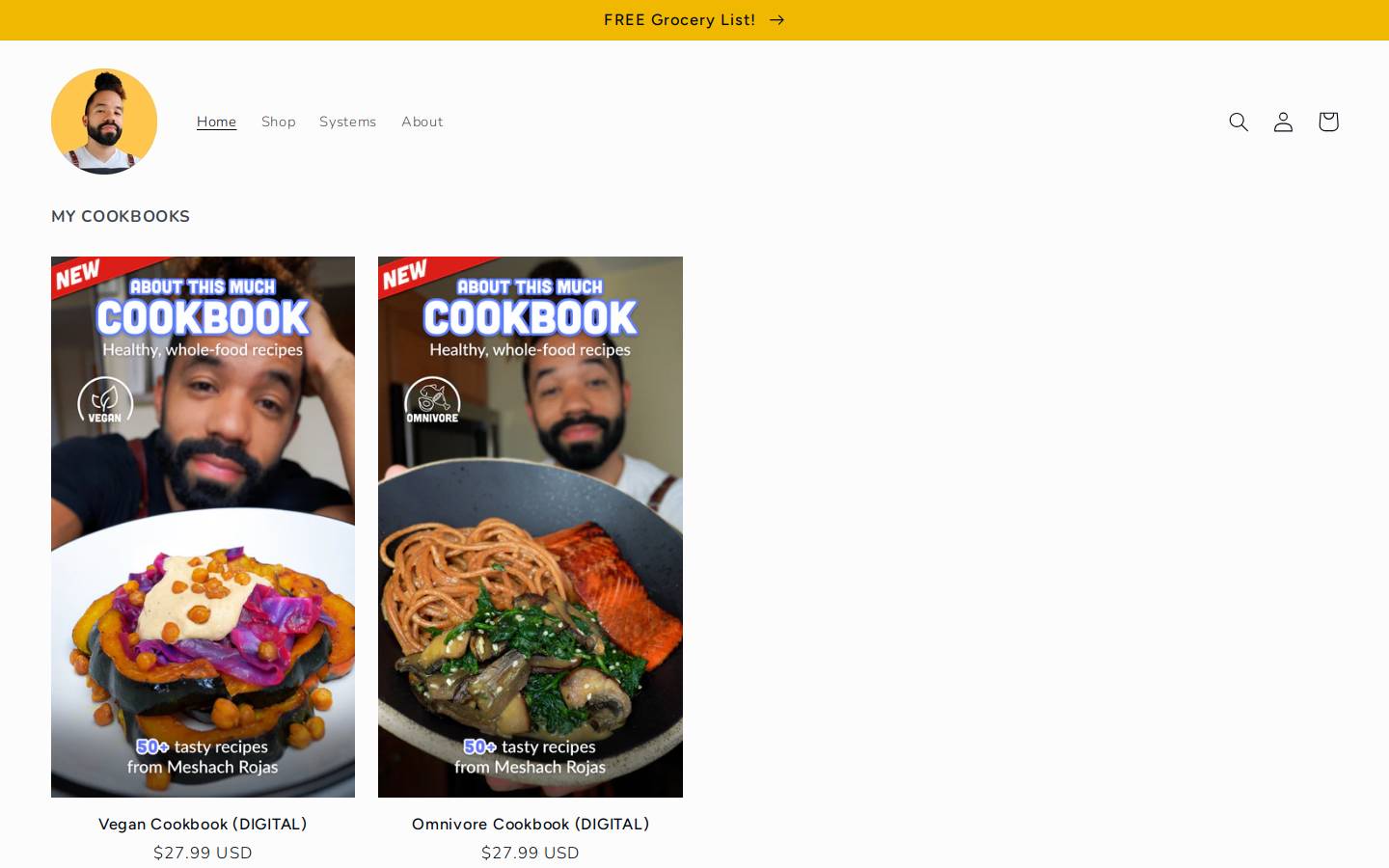 aboutthismuch.com homepage screenshot