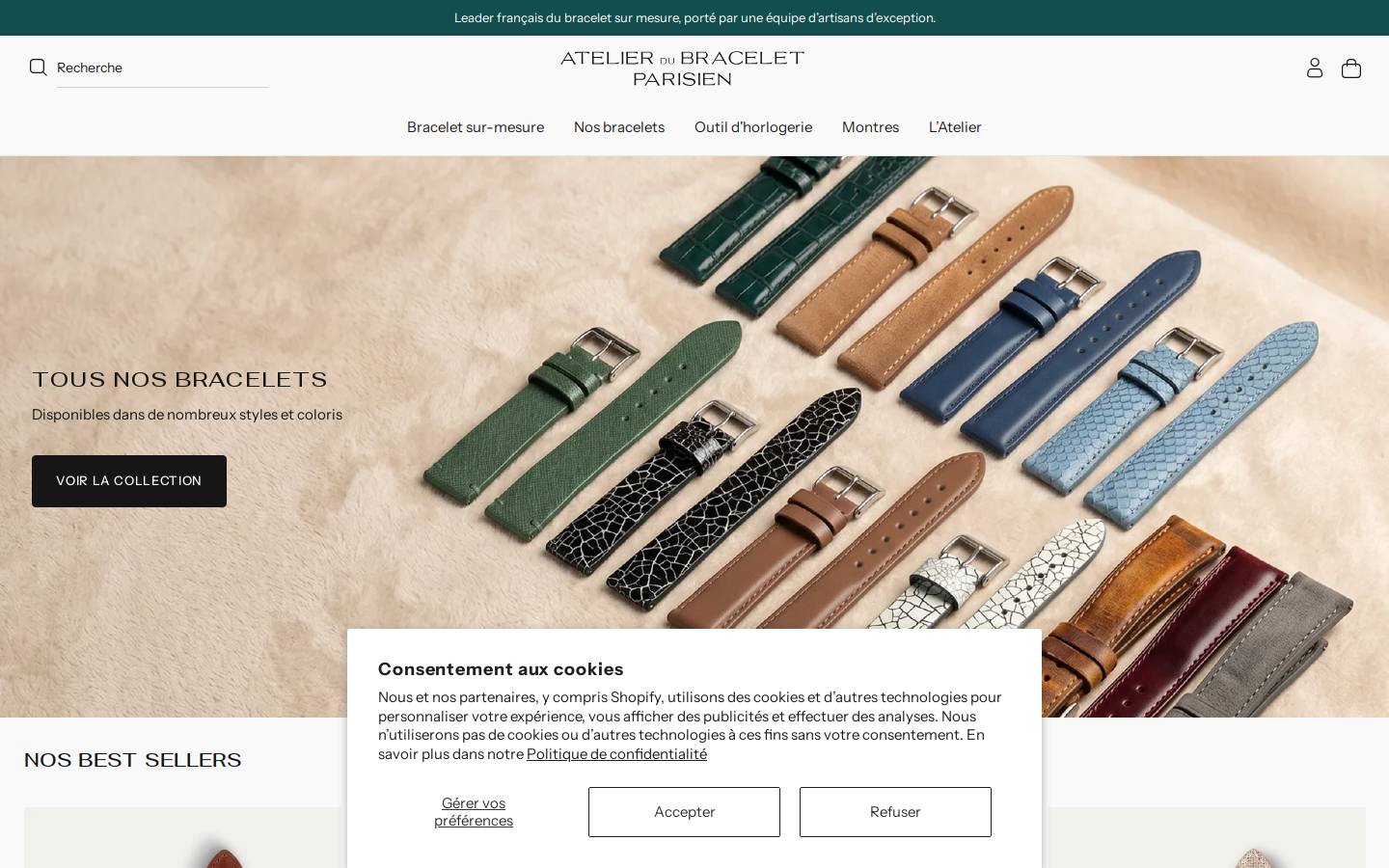 ABP Concept homepage screenshot