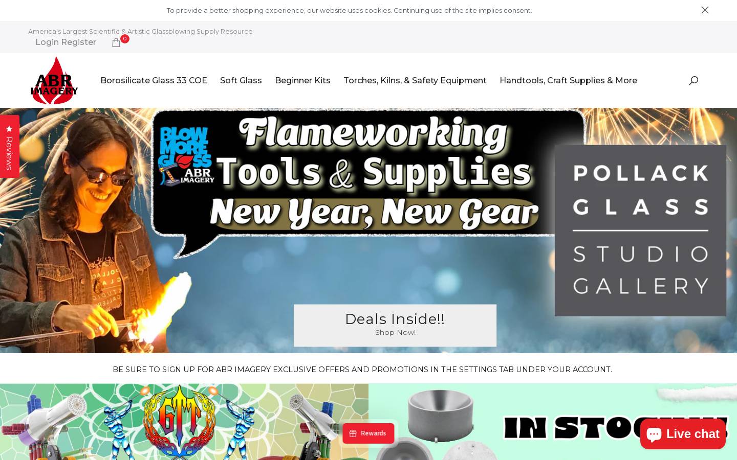abrimagery.com homepage screenshot