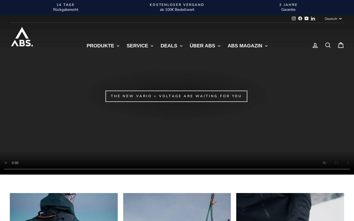 abs-airbag.com homepage screenshot