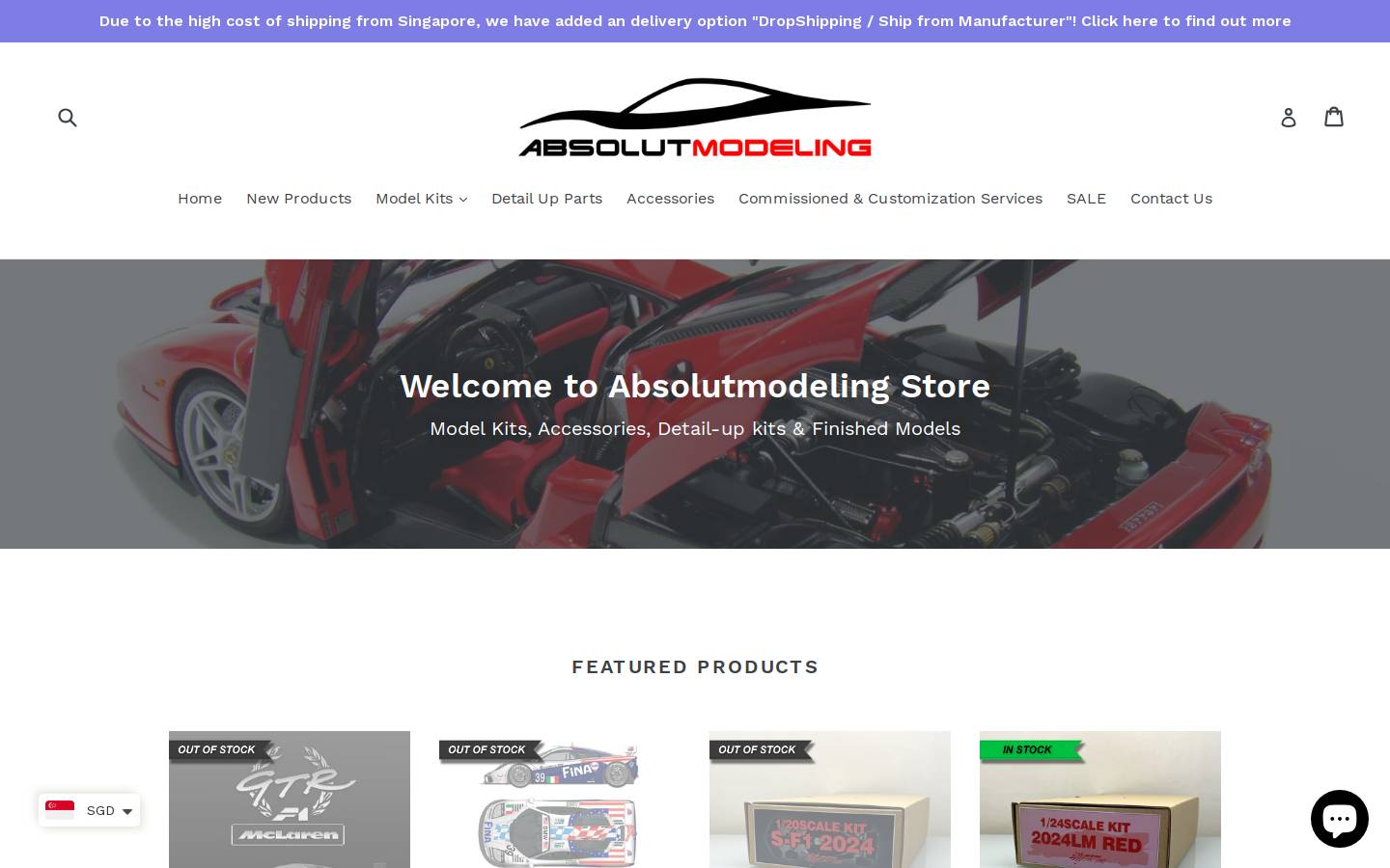 absolutmodeling.com homepage screenshot