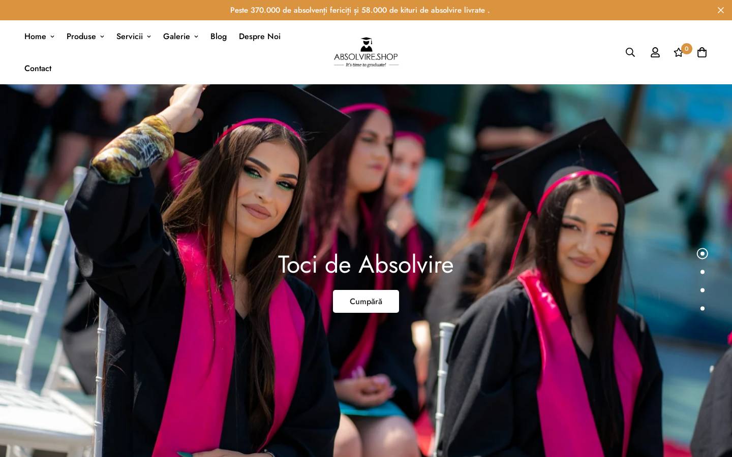 absolvire.shop homepage screenshot