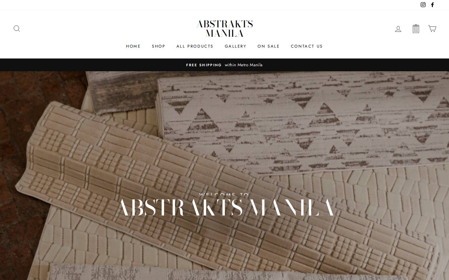 abstraktsmanila.com homepage screenshot