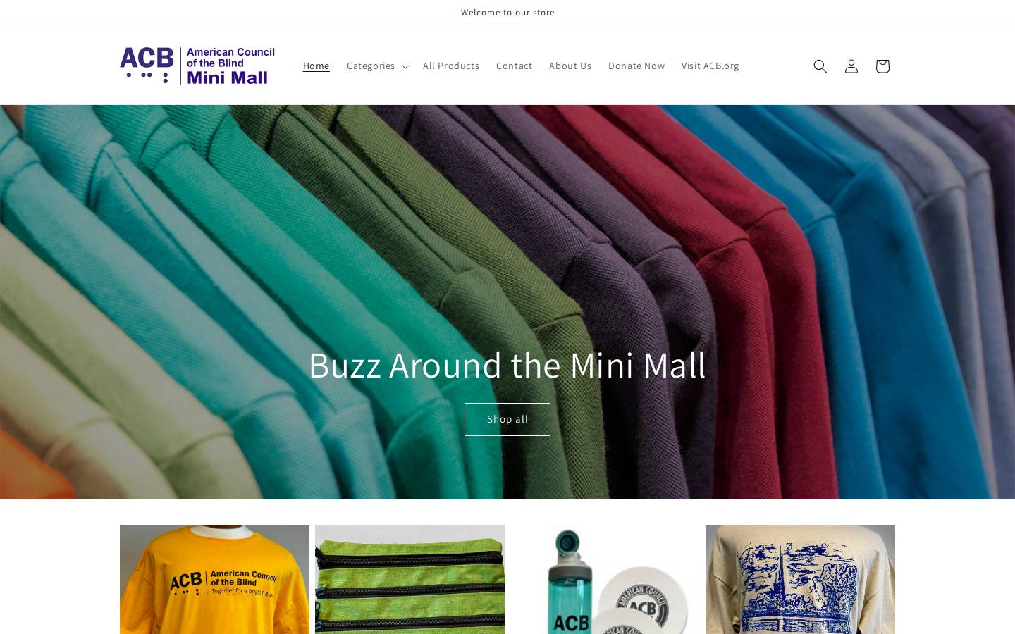 acbminimall.org homepage screenshot