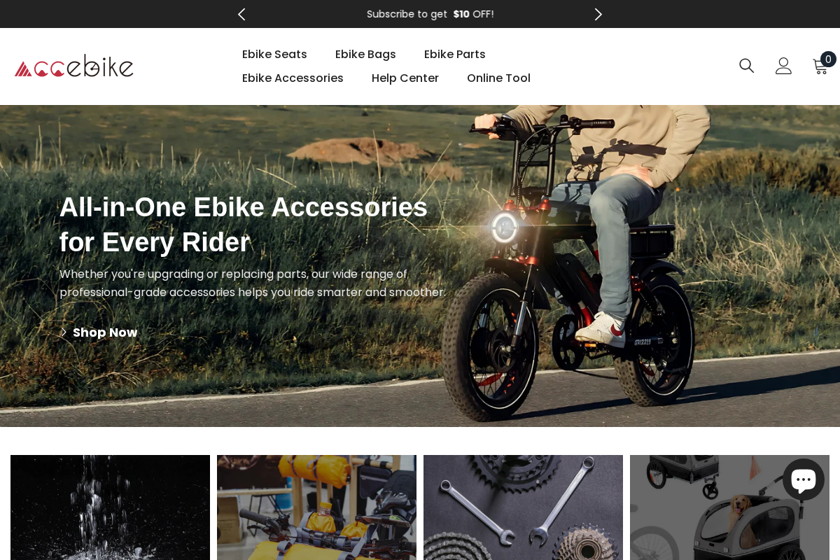 ACCEBIKE homepage screenshot