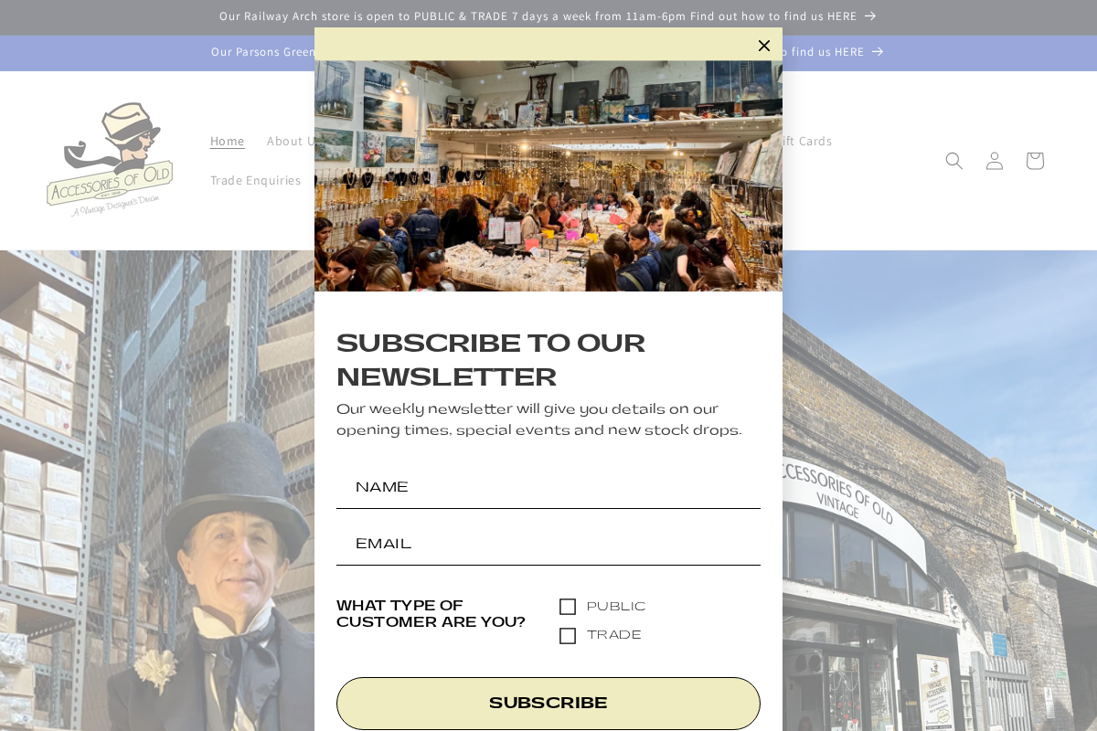 Accessories Of Old homepage screenshot