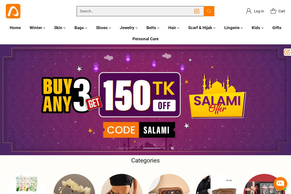 accessoriespark.com homepage screenshot
