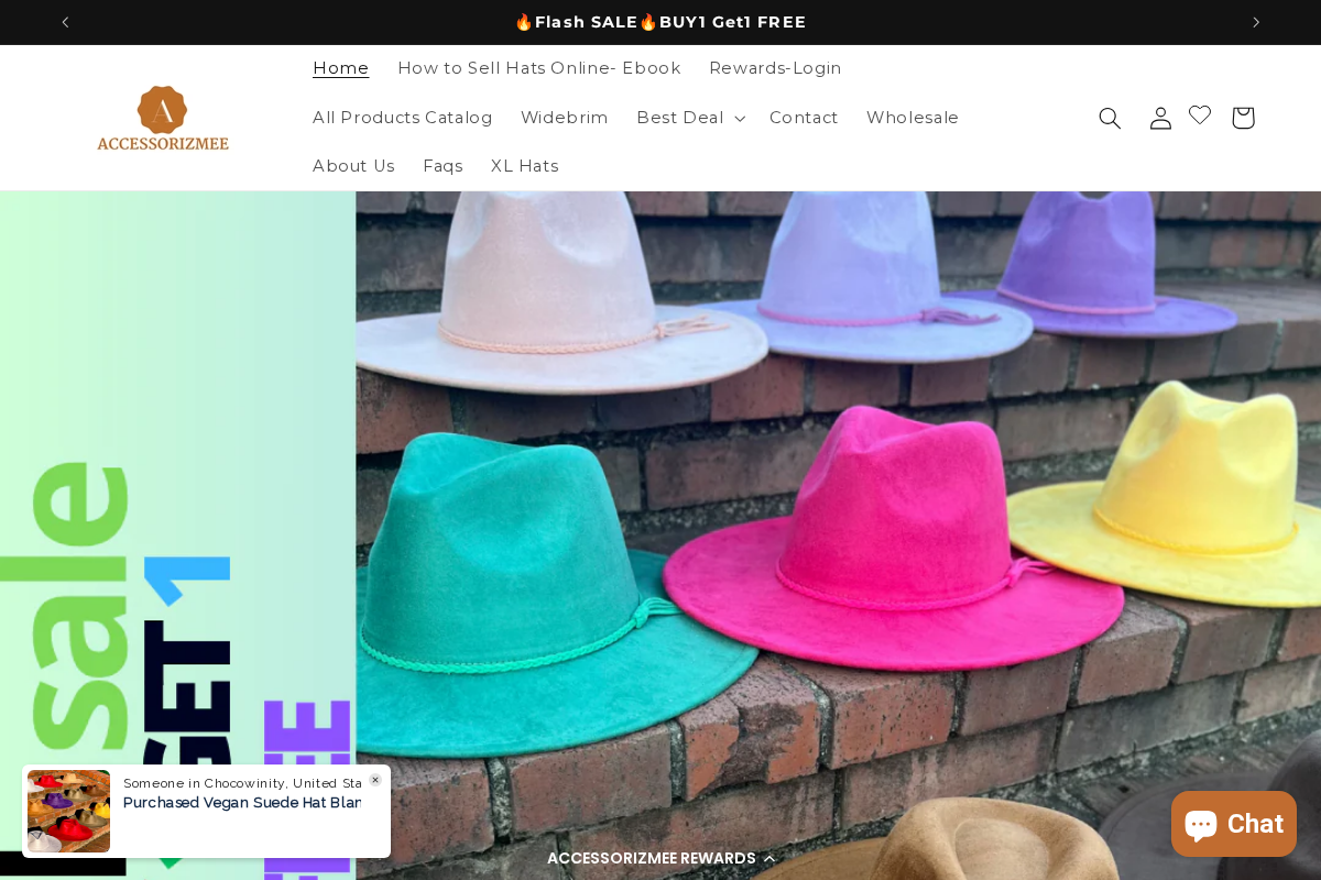 Accessorizmee homepage screenshot