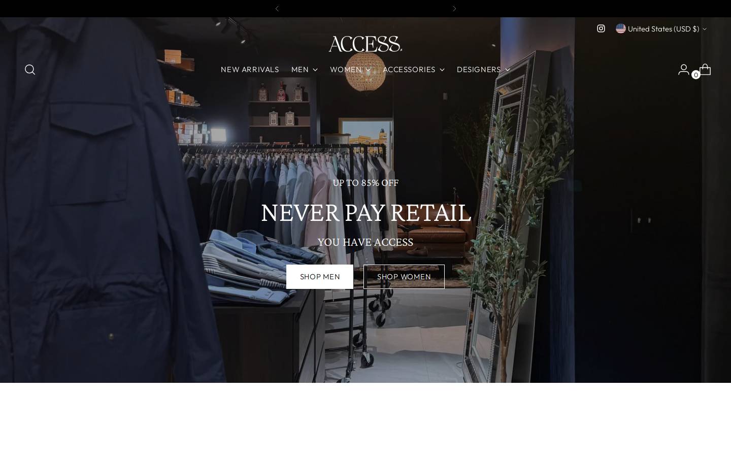 accessprive.com homepage screenshot