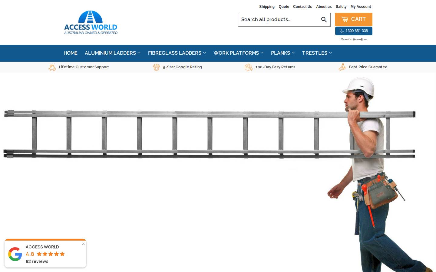 accessworld.com.au homepage screenshot