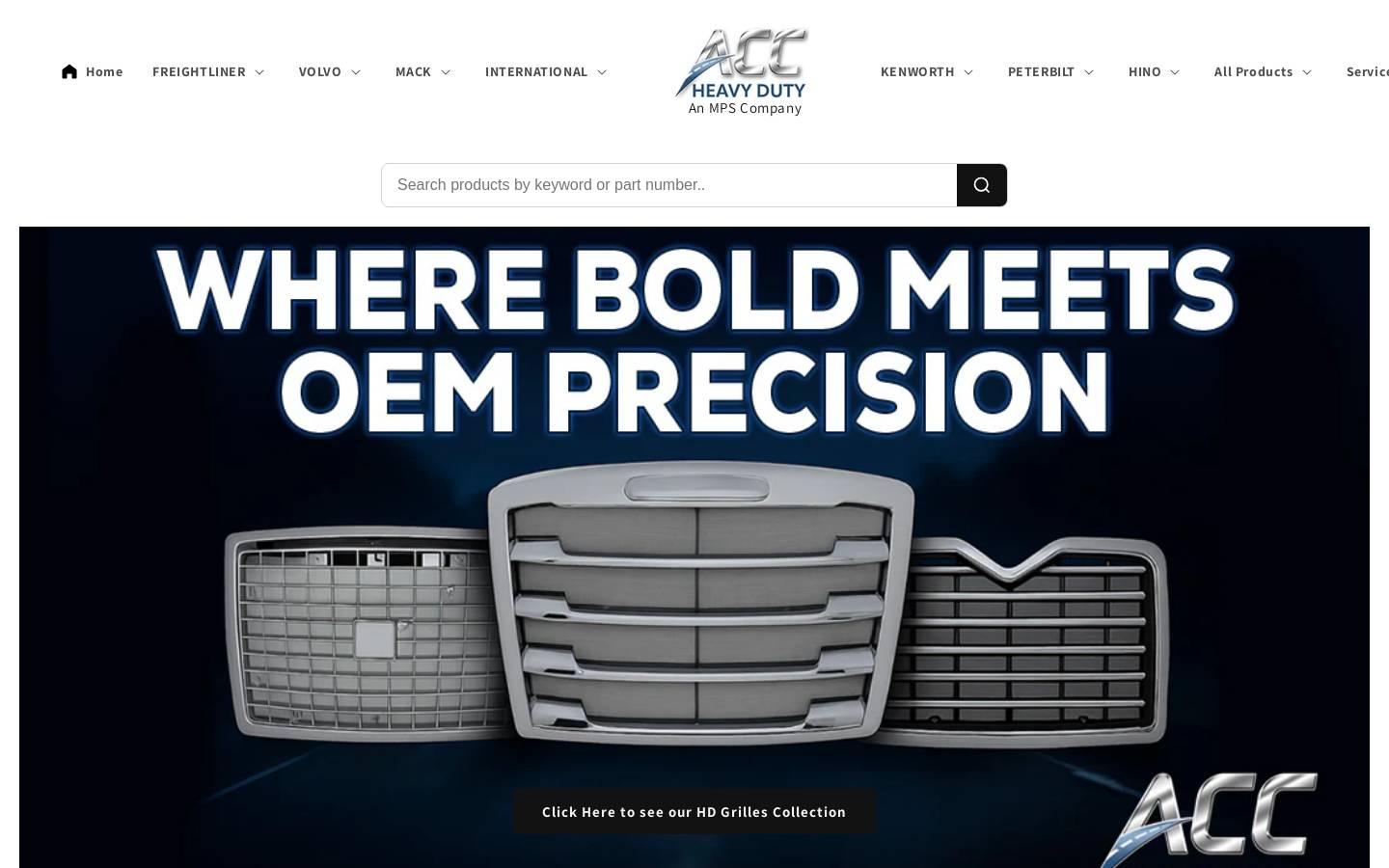 acchd.com homepage screenshot