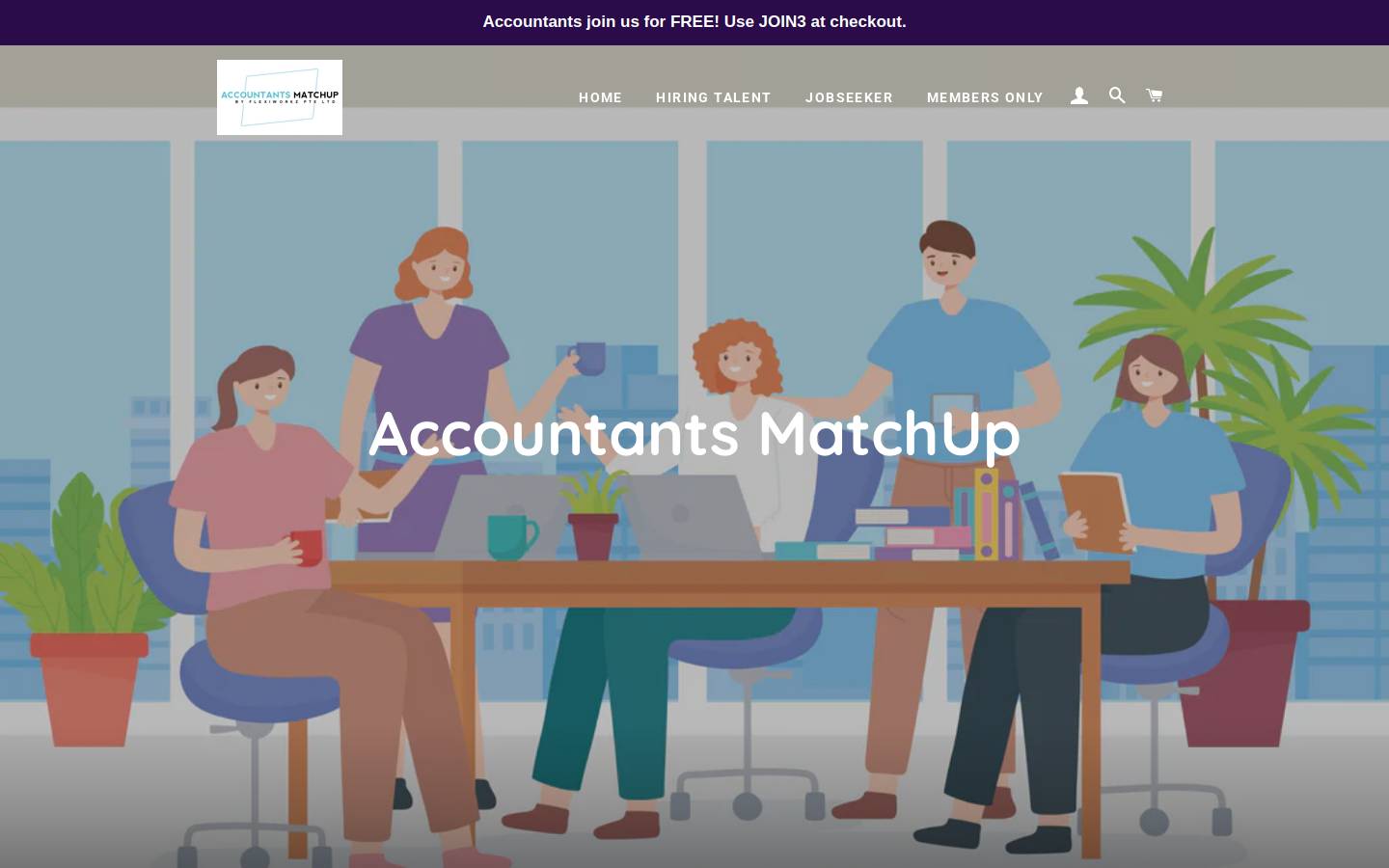accountantsmatchup.com homepage screenshot
