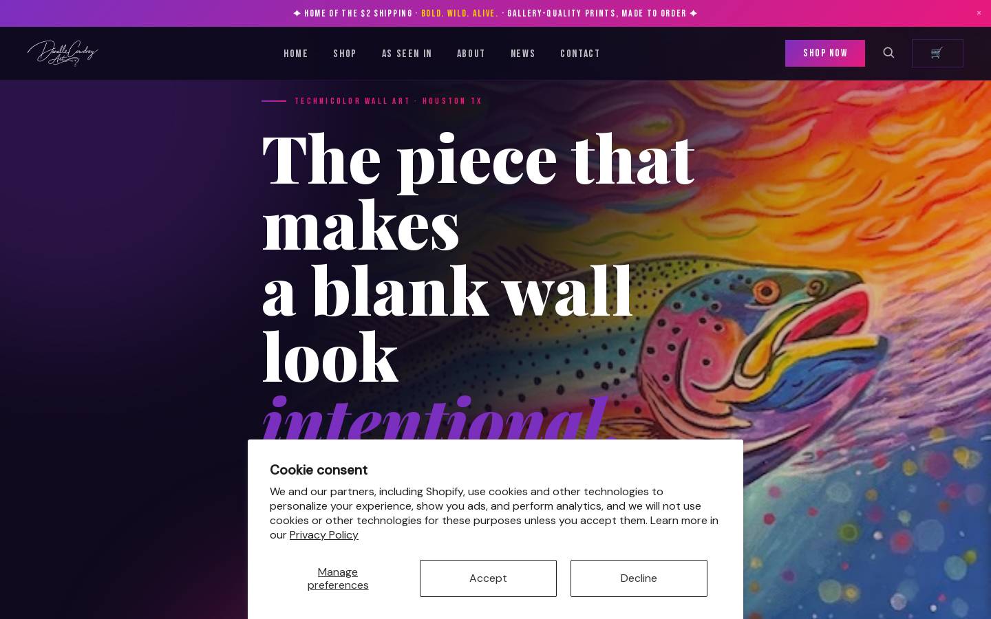 acdcart.com homepage screenshot