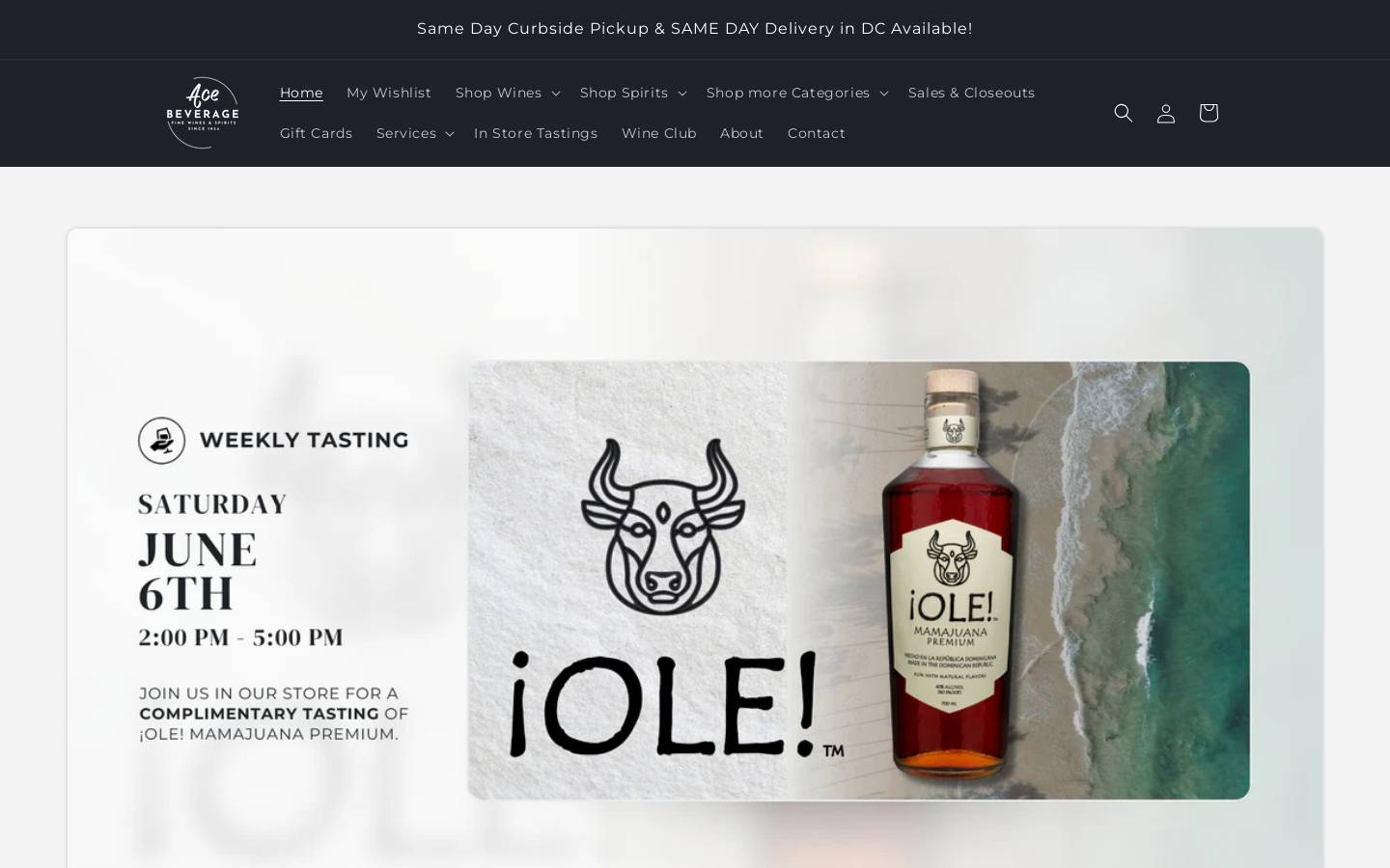 acebevdc.com homepage screenshot