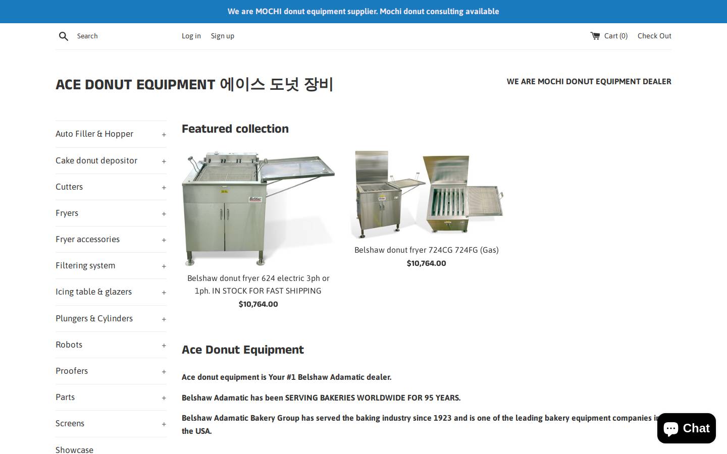 acecomart.com homepage screenshot