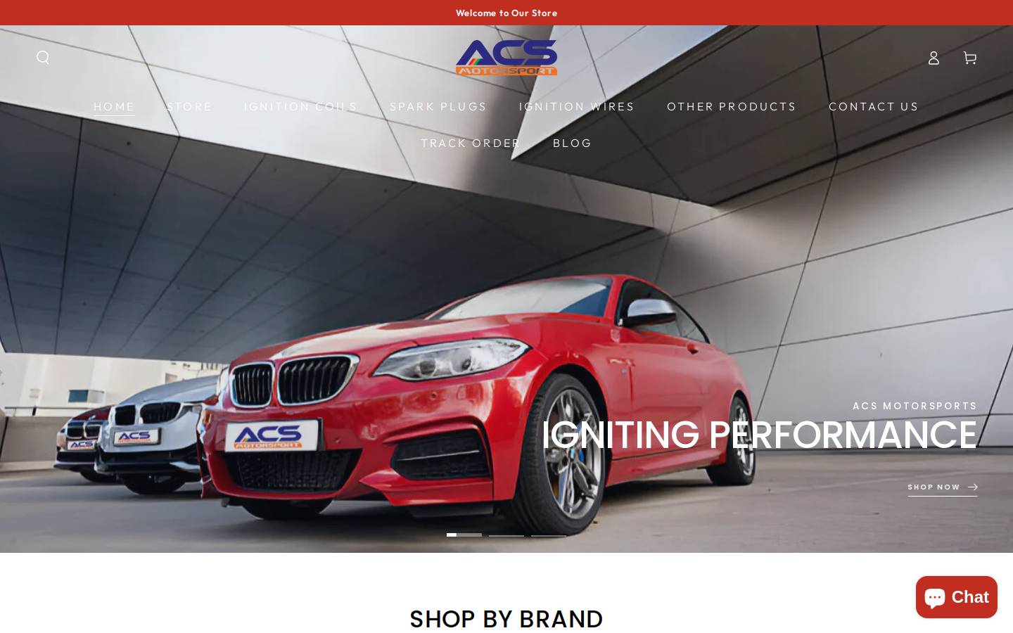 aceignitioncoil.com homepage screenshot