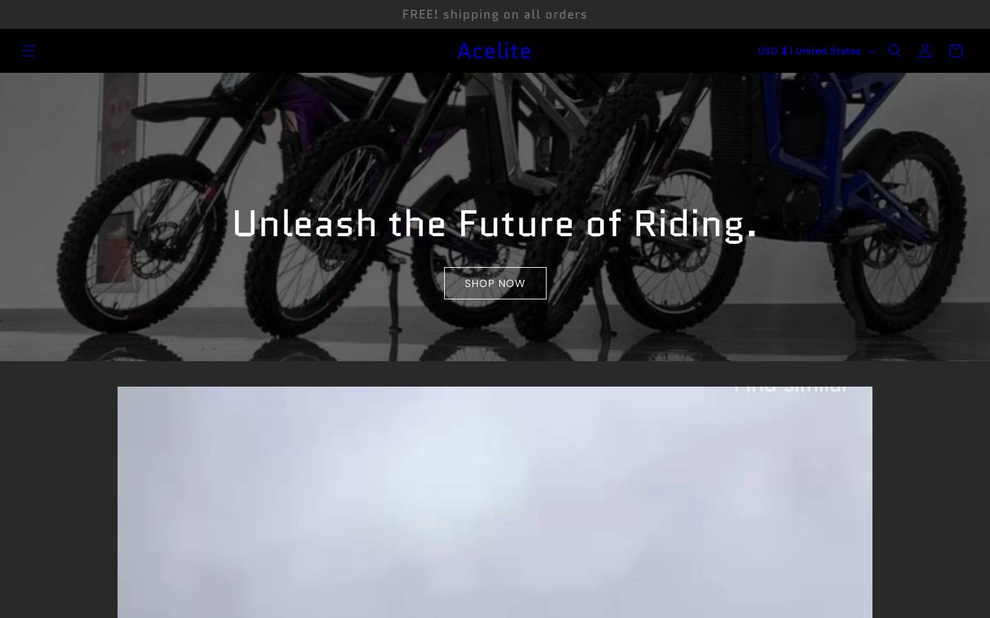 aceliteco.com homepage screenshot