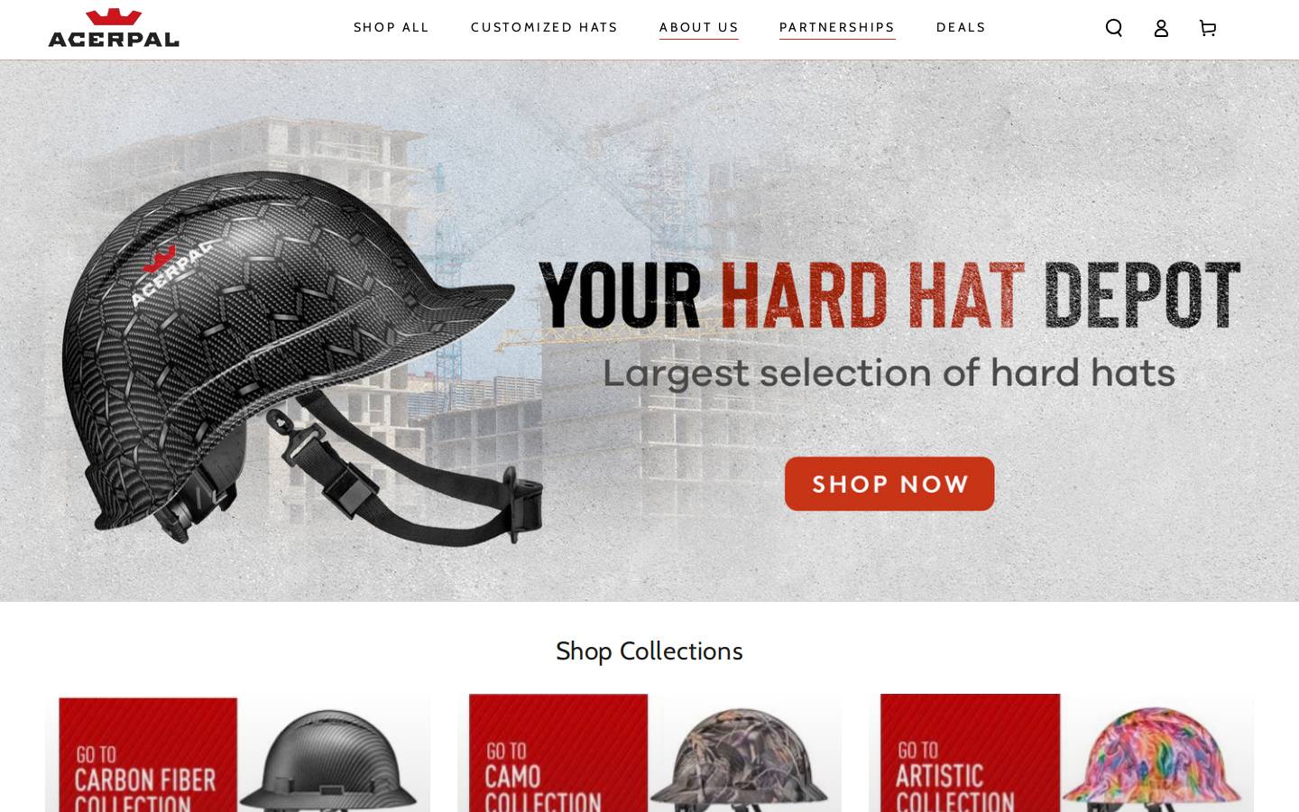 acerpal.com homepage screenshot