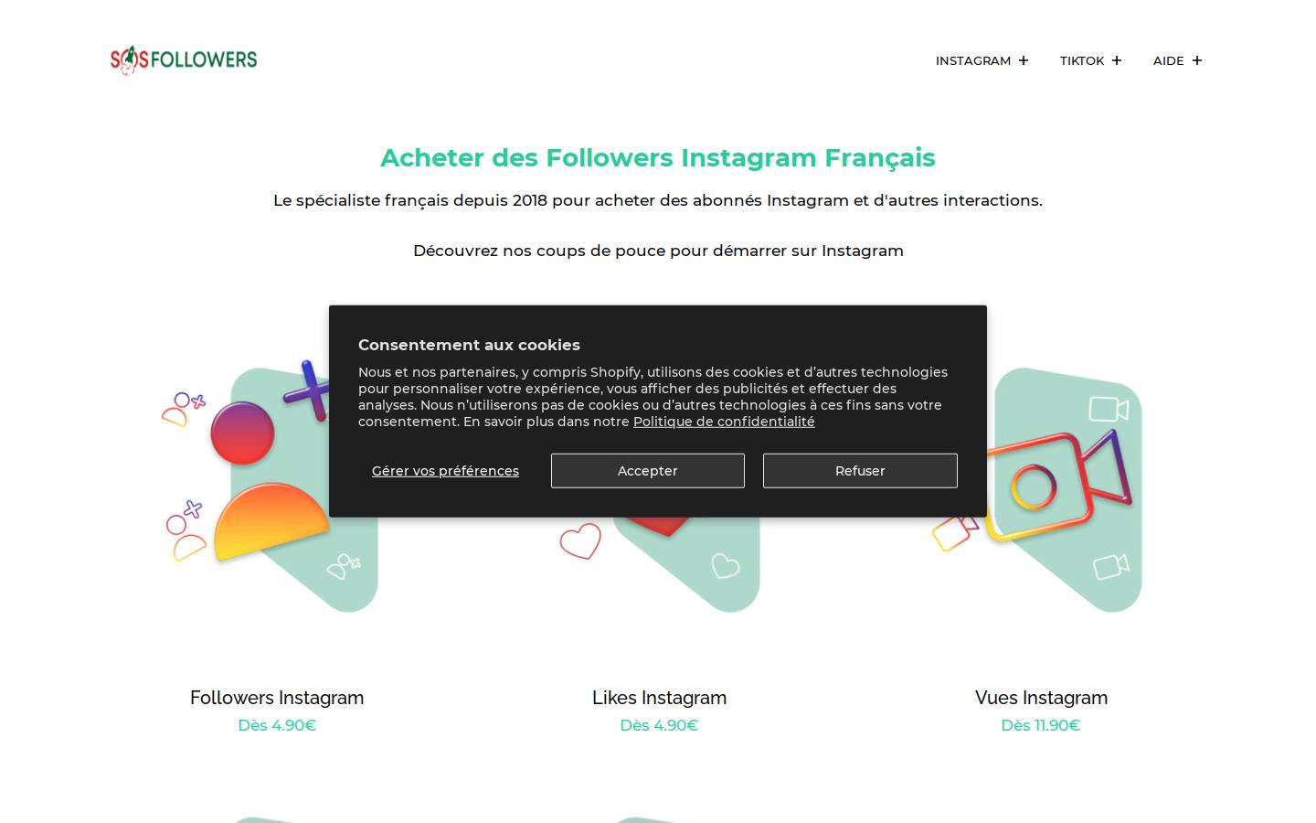 achatabonnes.fr homepage screenshot