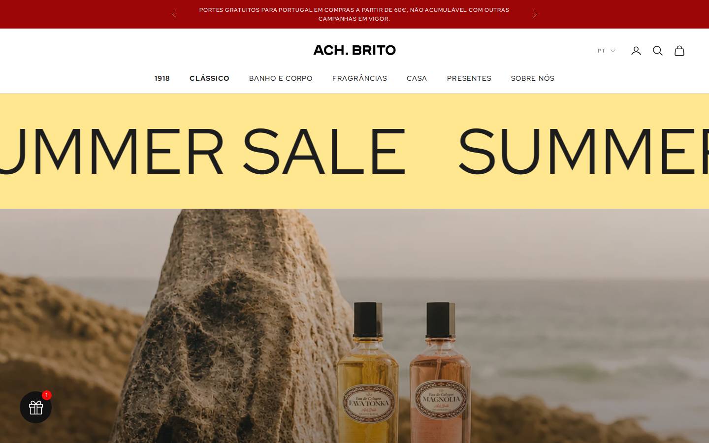 achbrito.com homepage screenshot