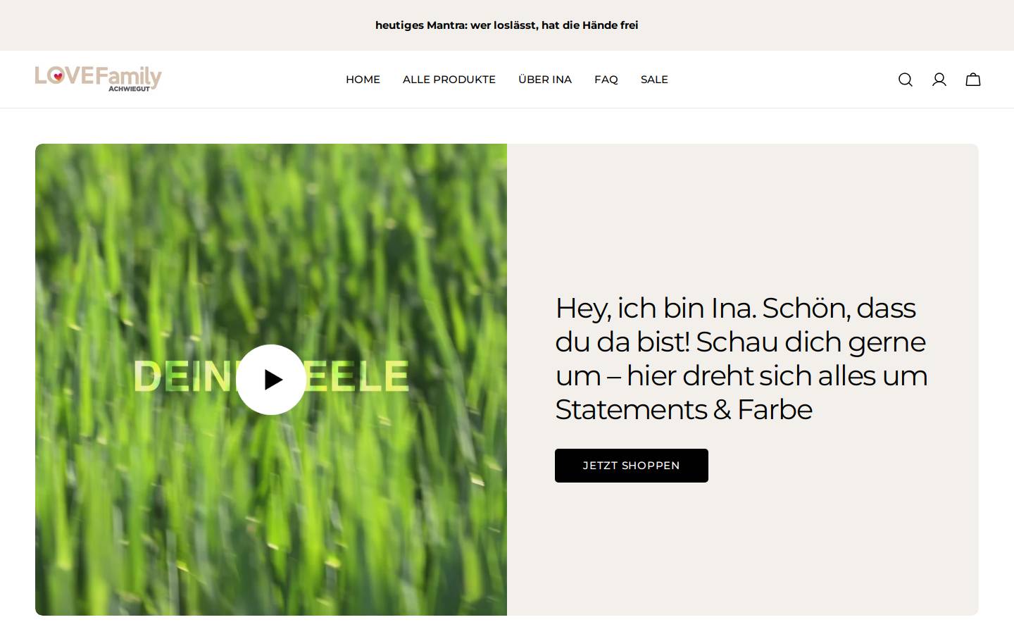 achwiegut.de homepage screenshot