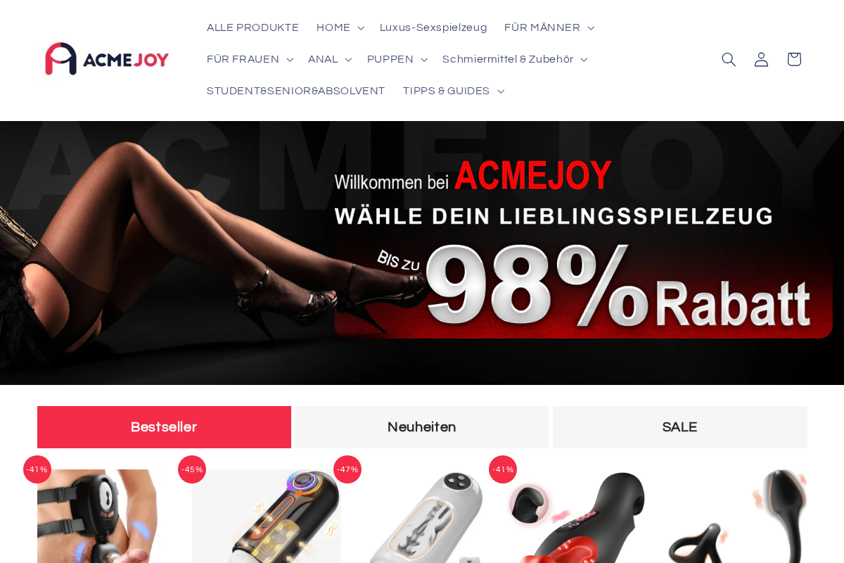 acmejoy.de homepage screenshot