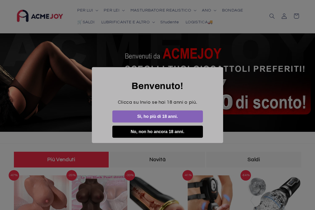 Acmejoy homepage screenshot