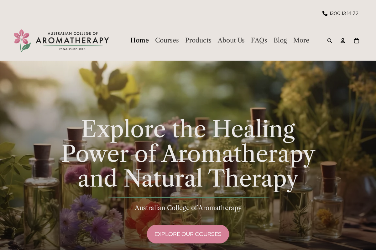 acoa.com.au homepage screenshot