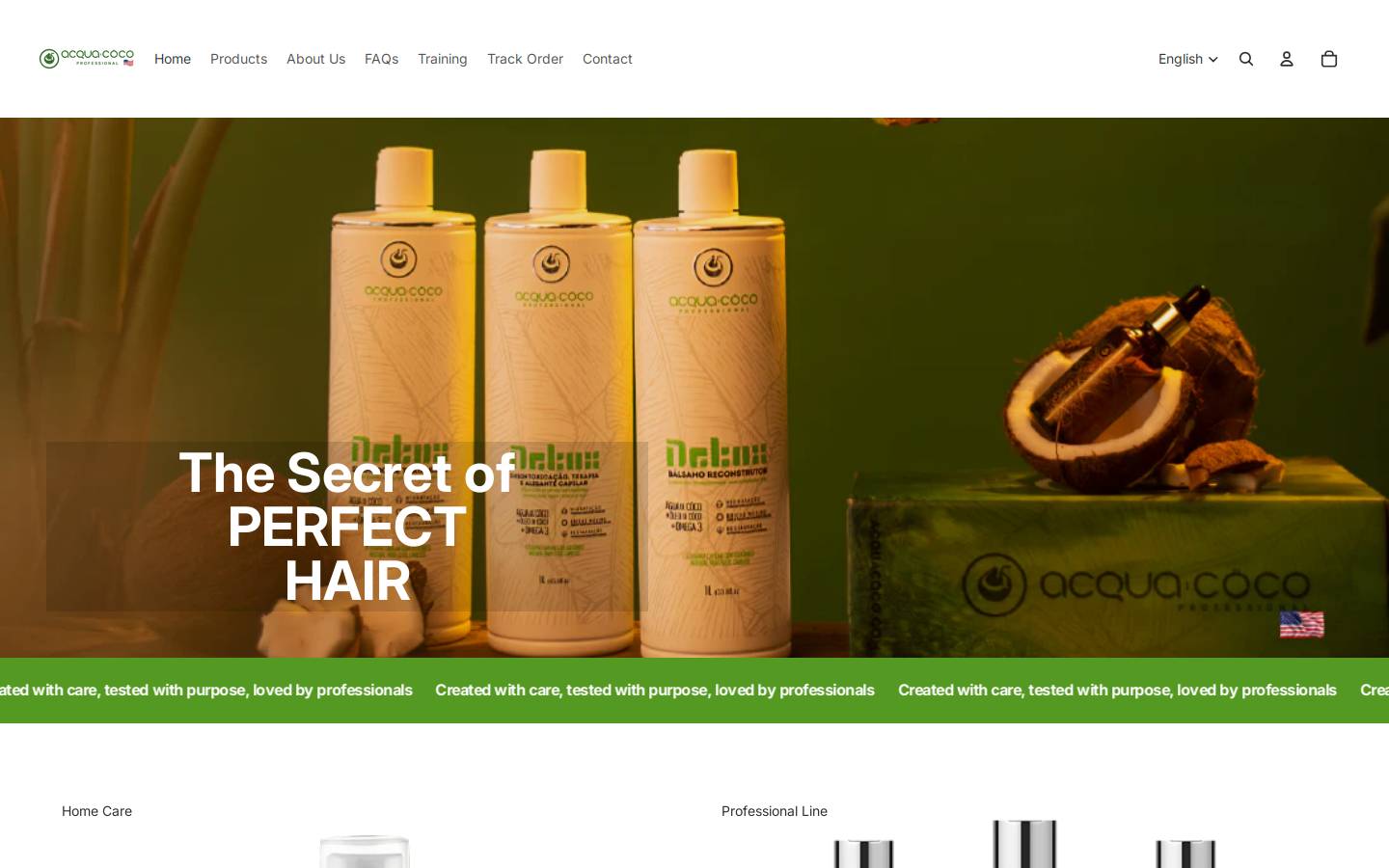 acquacocousa.com homepage screenshot