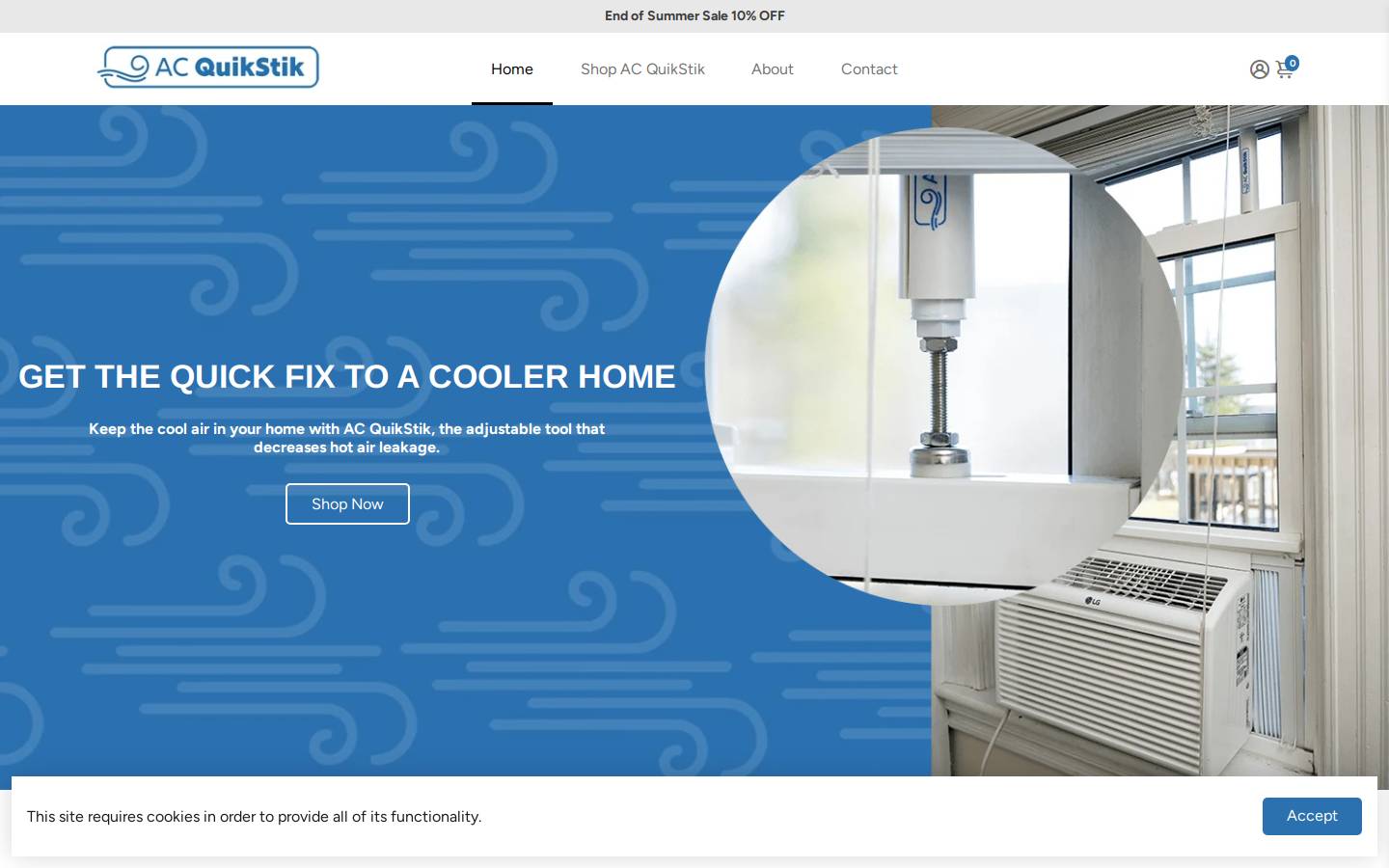 acqwikstik.com homepage screenshot