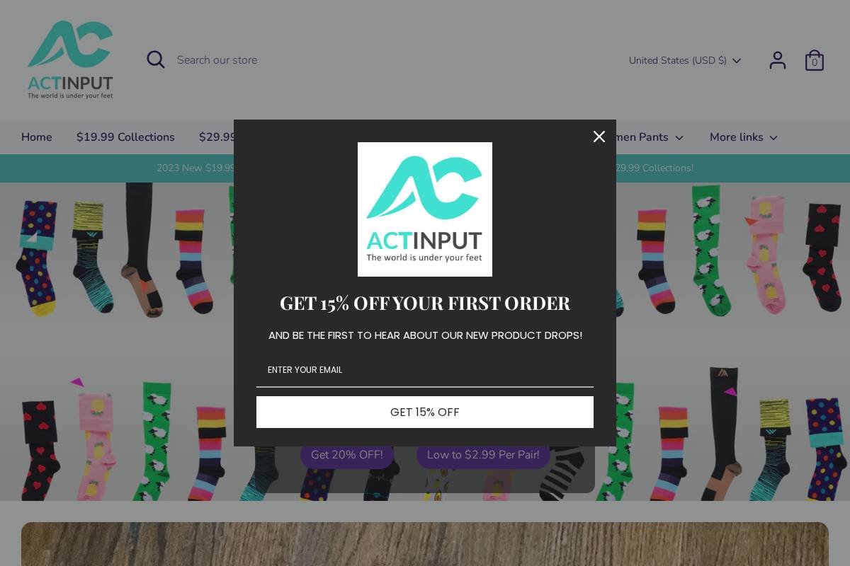 actinput.com homepage screenshot