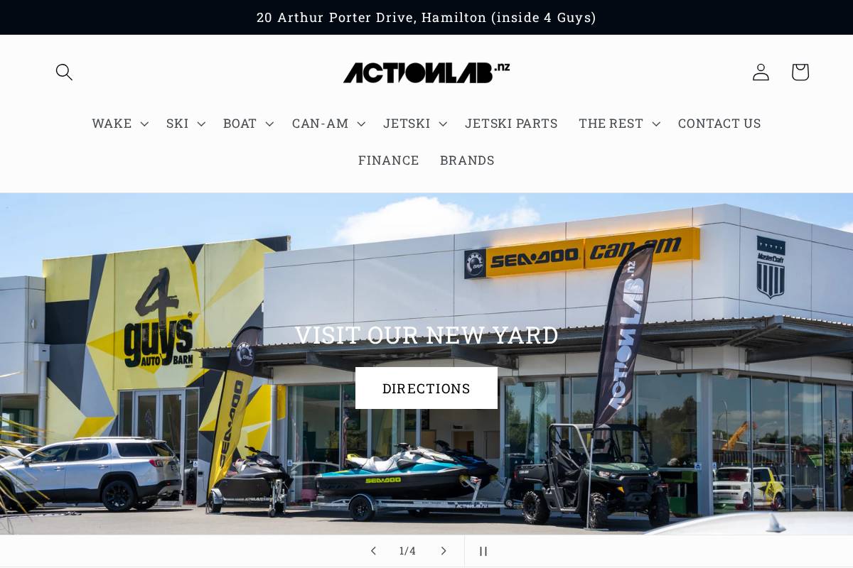 actionlab.nz homepage screenshot