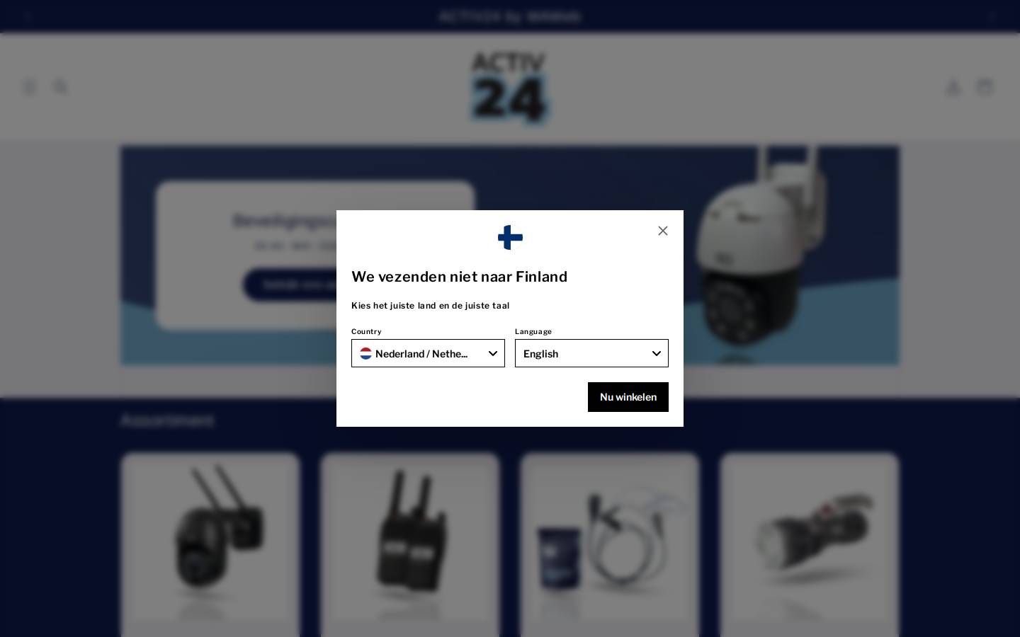 activ24.nl homepage screenshot