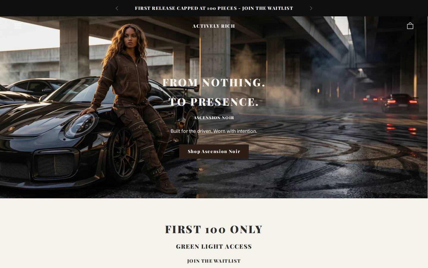 activelyrich.com homepage screenshot
