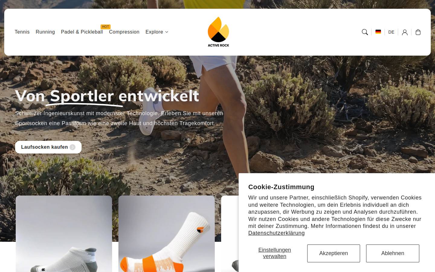 activerock.de homepage screenshot