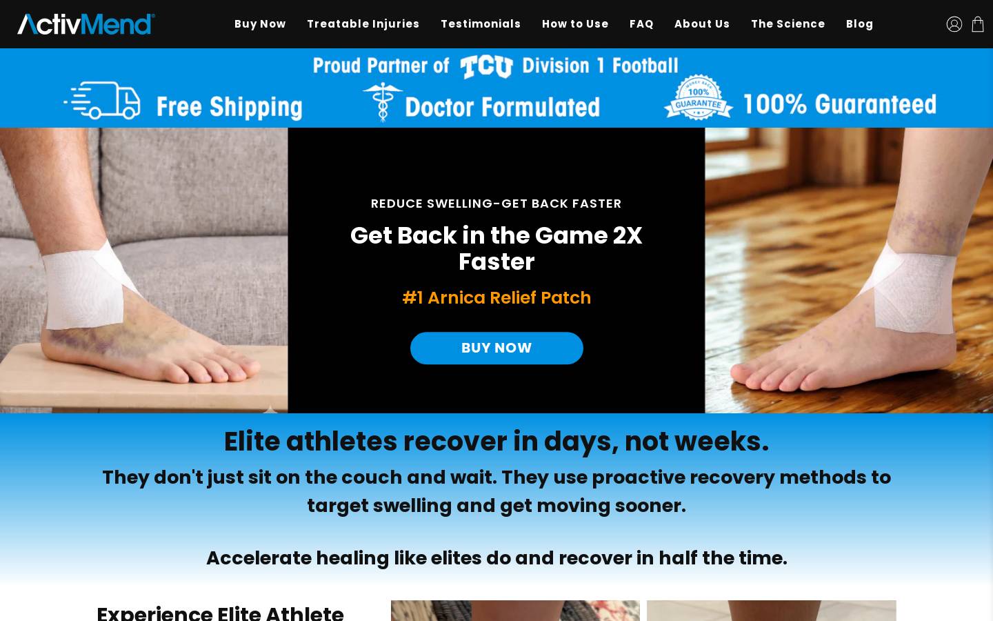 activmend.com homepage screenshot