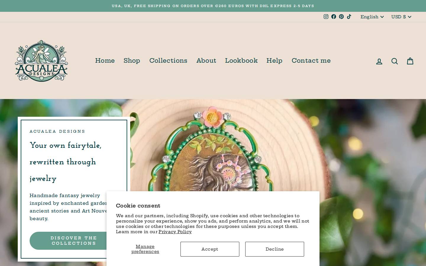 acualea.com homepage screenshot